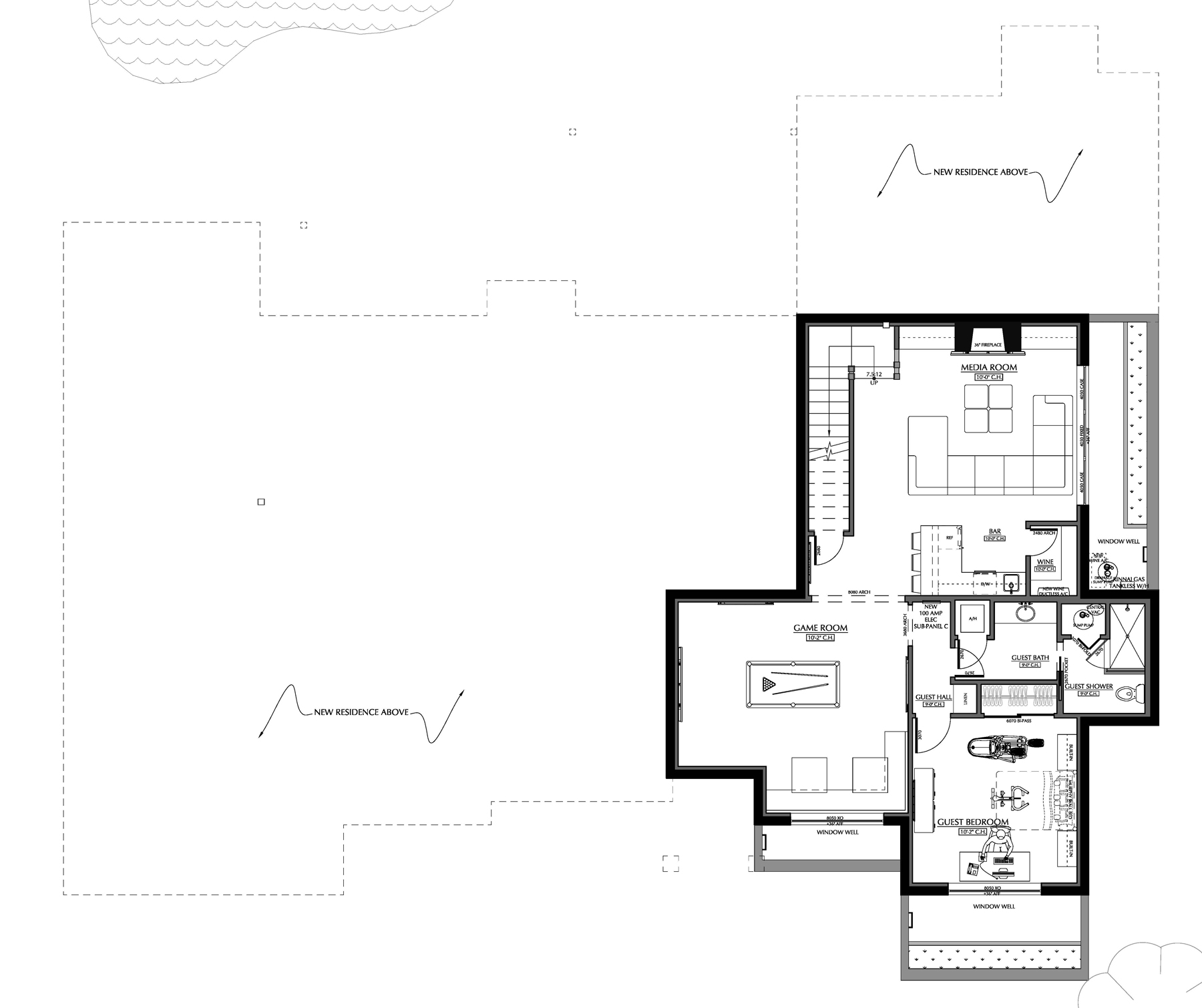 Basement Furniture Plan small