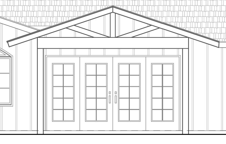 Covered Patio Elevation Tuberia 5