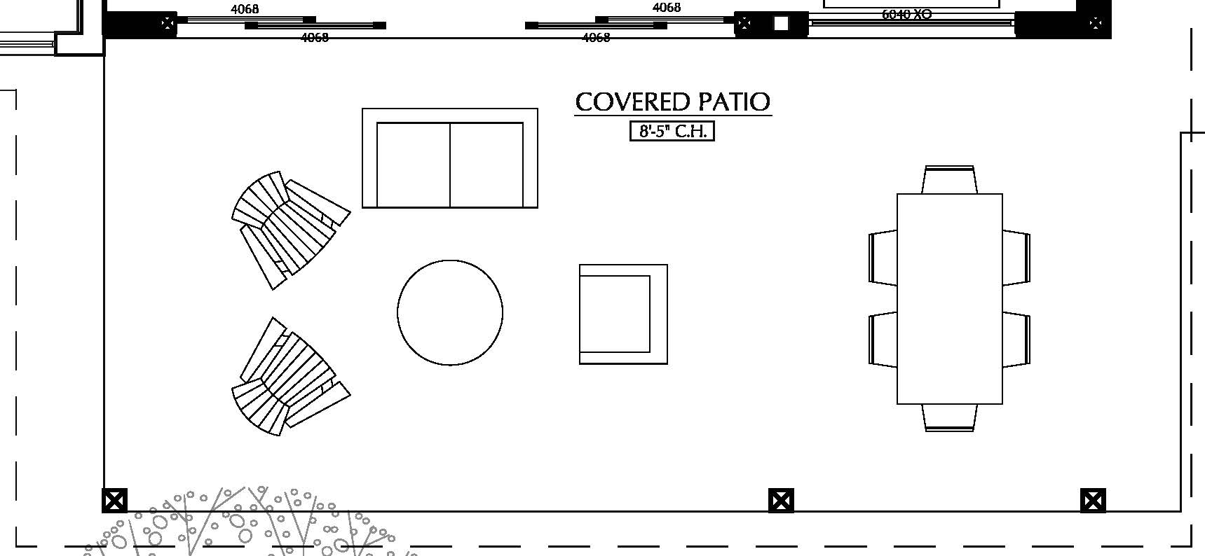Monterosa 6 Covered Patio