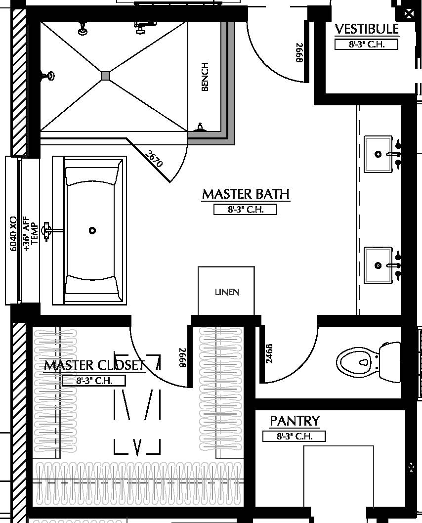 Master Bath & Closet